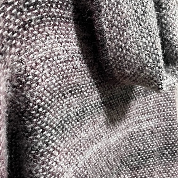 Max Studio Cozy Gray Purple
Variegated Soft Stripe Pullover cowlneck Sweater - Picture 8 of 8